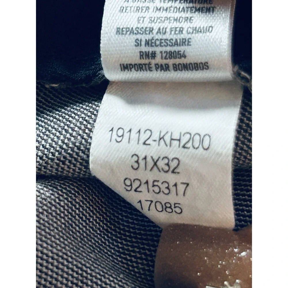 Bonobos Pants Mens SZ 31x32 Thursday Chino Business Casual Straight Leg Career